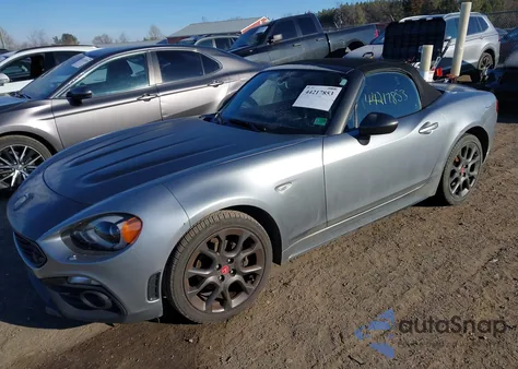 2017 Fiat 124 Spider Elaborazione Abarth from USA, damaged, VIN JC1NFAEK2H0118922